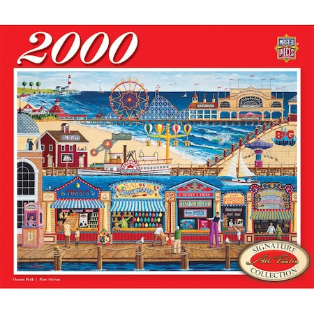 Masterpieces Masterpieces 71967 27 x 39 in. Art Poulin Signature Series Ocean Park Jigsaw Puzzle - 2000 Piece 71967